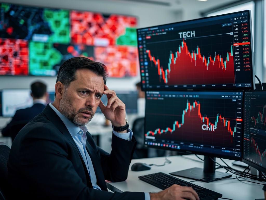 Tech Stocks Stumble: S&P 500, Nasdaq Pause After Micron Shock