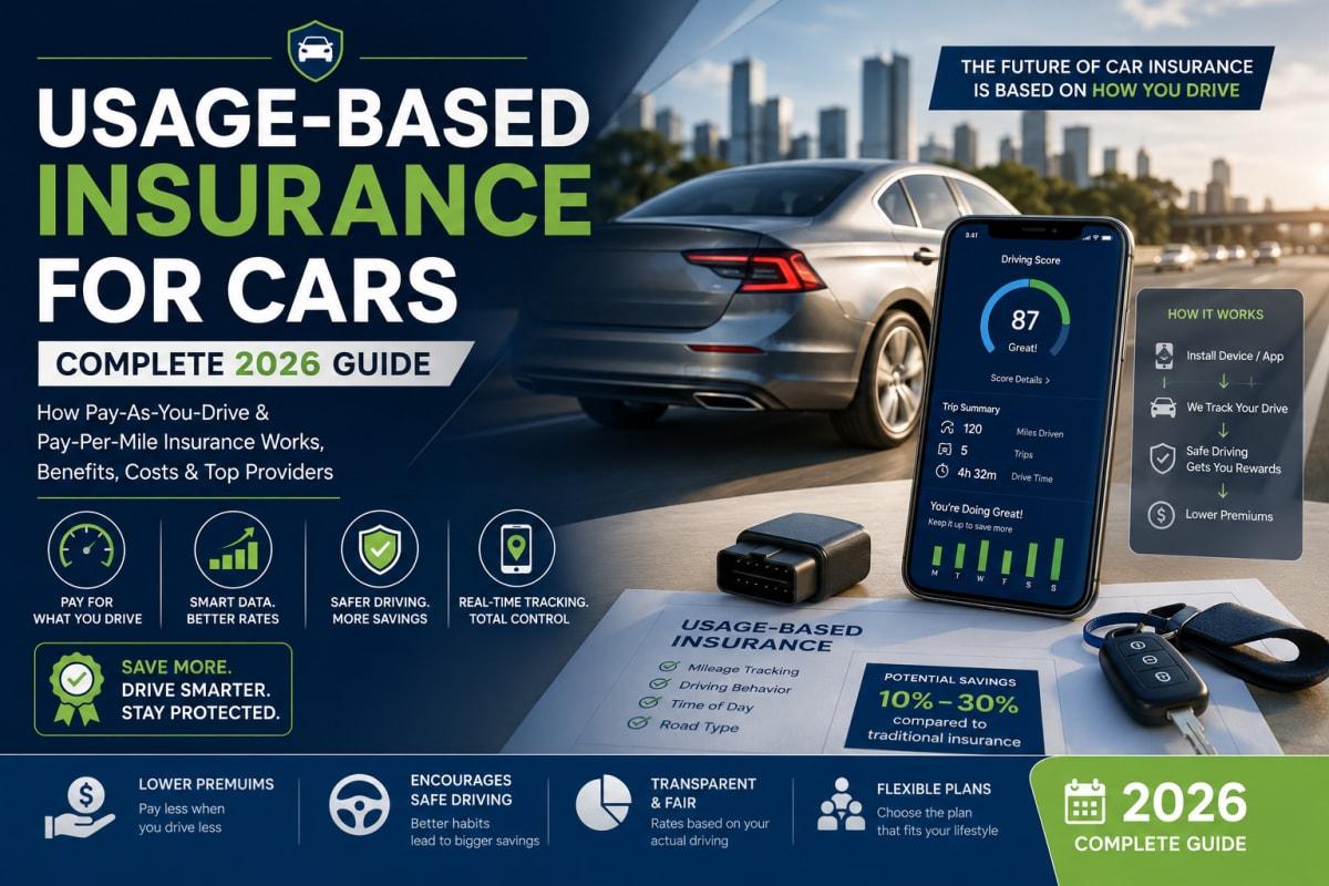 Usage-Based Insurance for Cars: Complete 2026 Guide