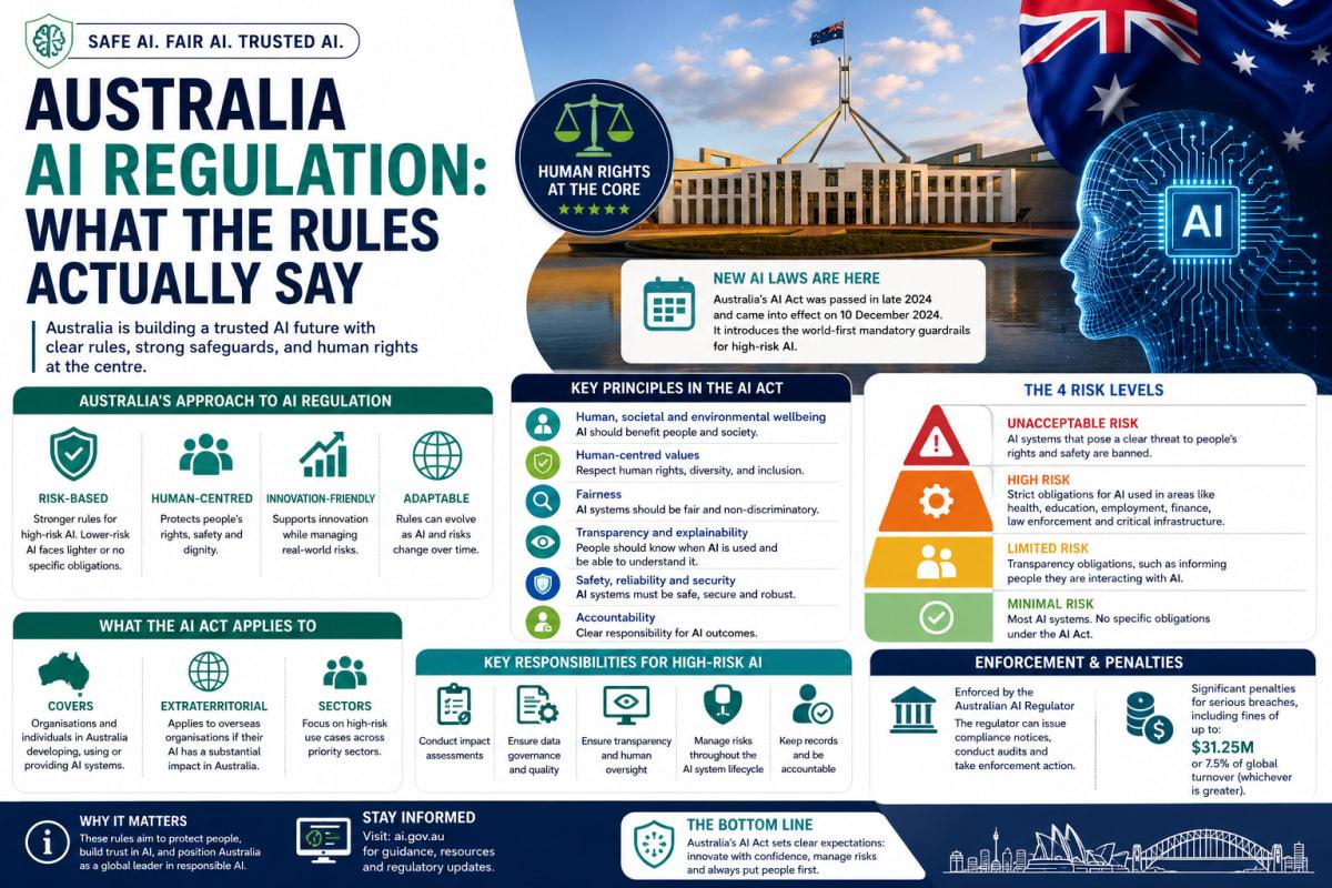 Australia AI Regulation: What the Rules Actually Say